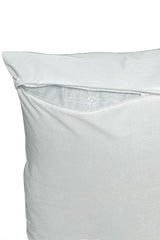 180 Thread Count Concealed Zipper Pillow Protectors, White